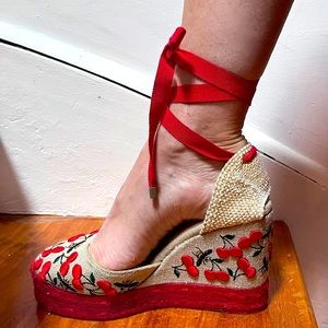 Castañer Espadrille Wedge Sandals